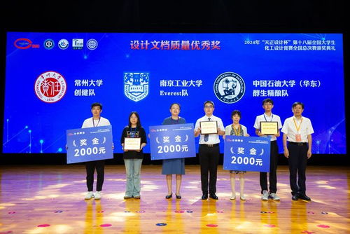 第十八届全国大学生化工设计竞赛总决赛圆满落幕 创新驱动，绿色未来